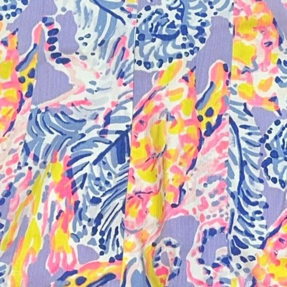 Lilly Pulitzer Pearl‎ Shift Dress Lilac Verbena So Snappy Size 0 Resort Vacation - Picture 7 of 10